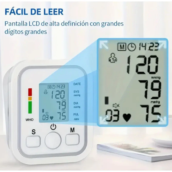 Aparelho Medidor De Pressão Arterial Digital De Braço - Imagem 2