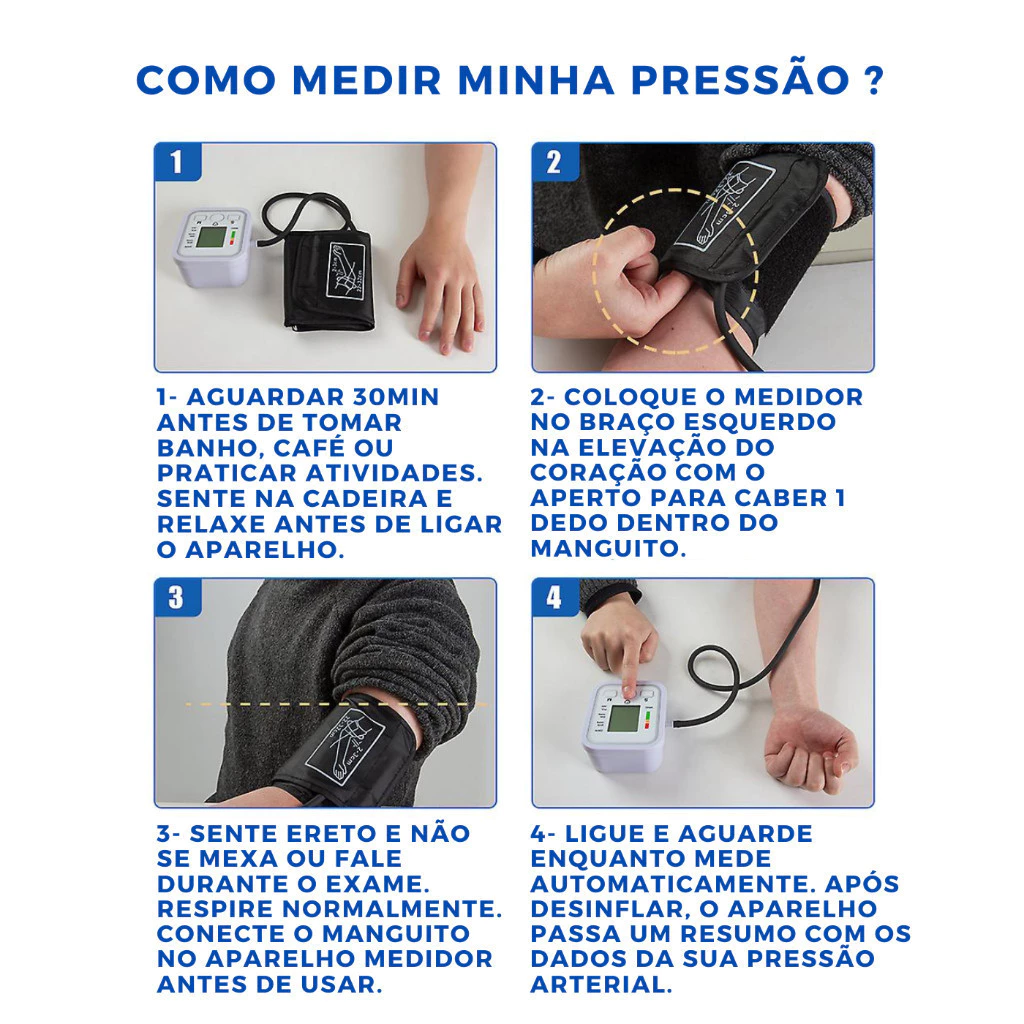 Aparelho Medidor De Pressão Arterial