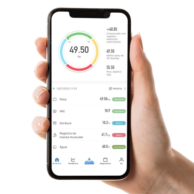 Balança Inteligente com Bioimpedância