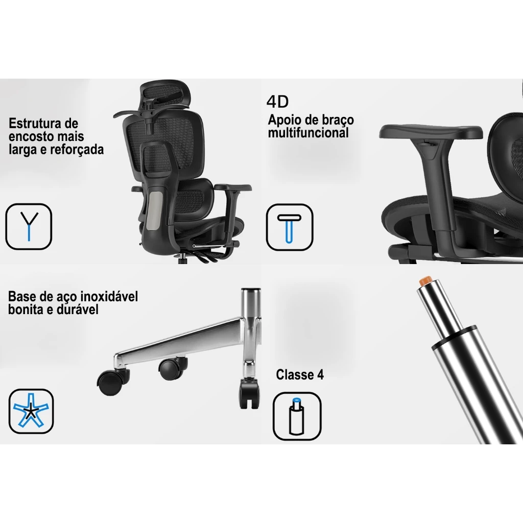 Cadeira Escritório Ergonômica