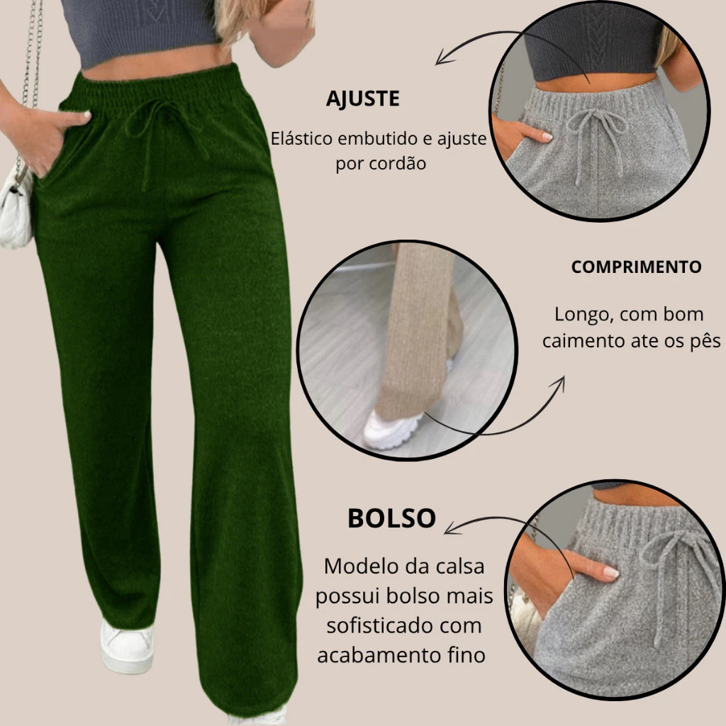 Calça Pantalona Lanzinha