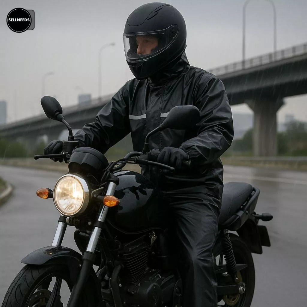 Capa De Chuva Moto Motoqueiro Impermeável Reforçada - Imagem 2