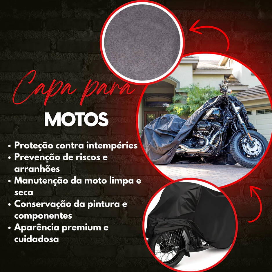 Capa de Cobrir Moto