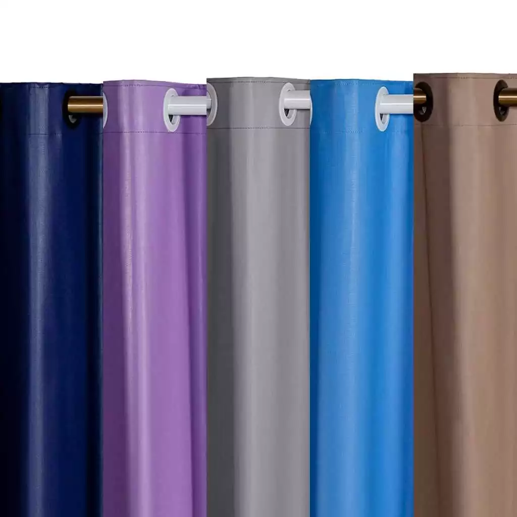 Cortina blecaute para varão / Pvc Corta 100% Luz sala quarto banheiro cozinha Envio Imediato - Imagem 7