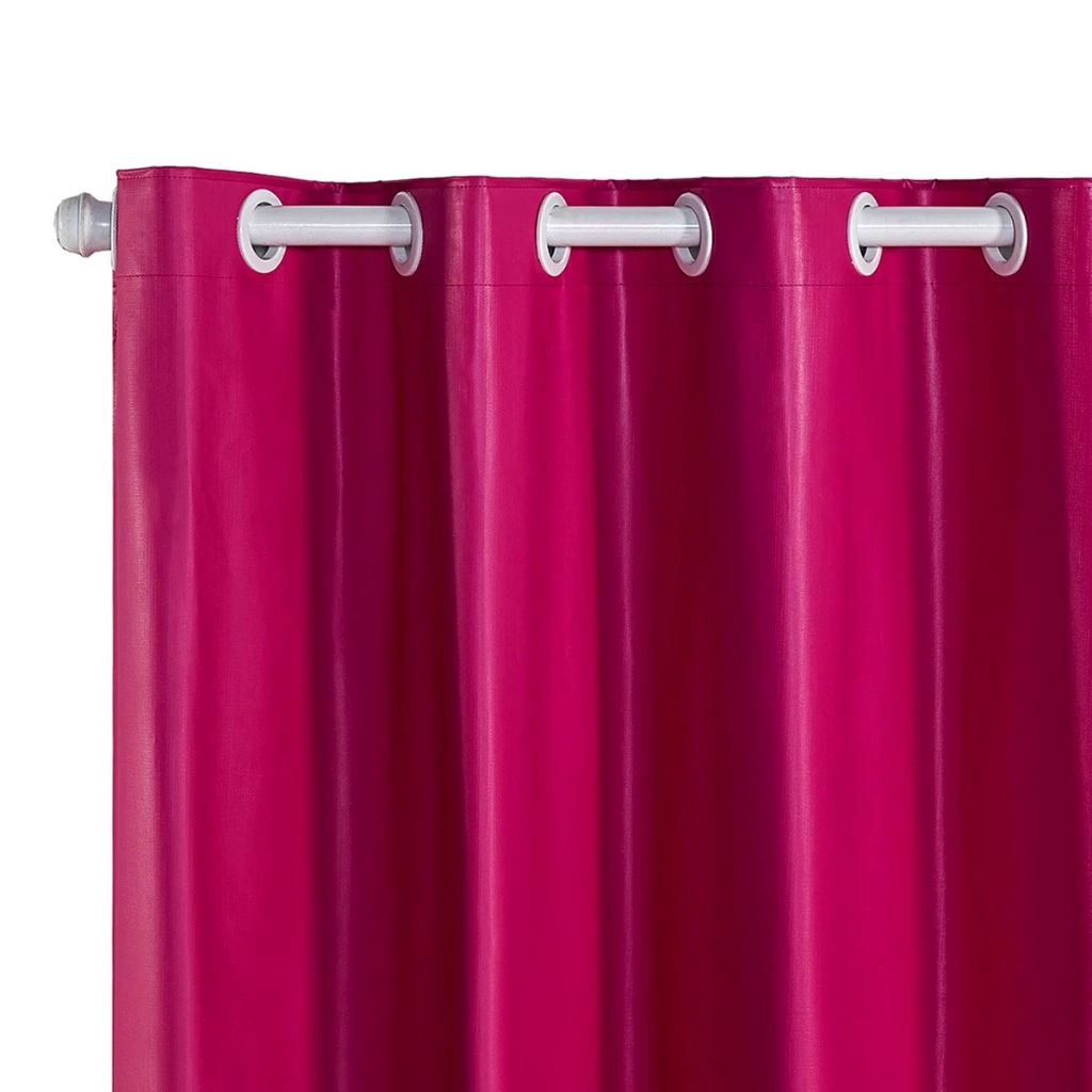 Cortina blecaute para varão / Pvc Corta 100% Luz sala quarto banheiro cozinha Envio Imediato - Imagem 3