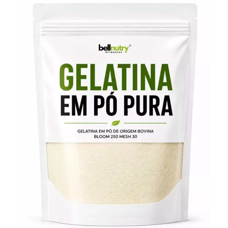Gelatina Sem Sabor Pura