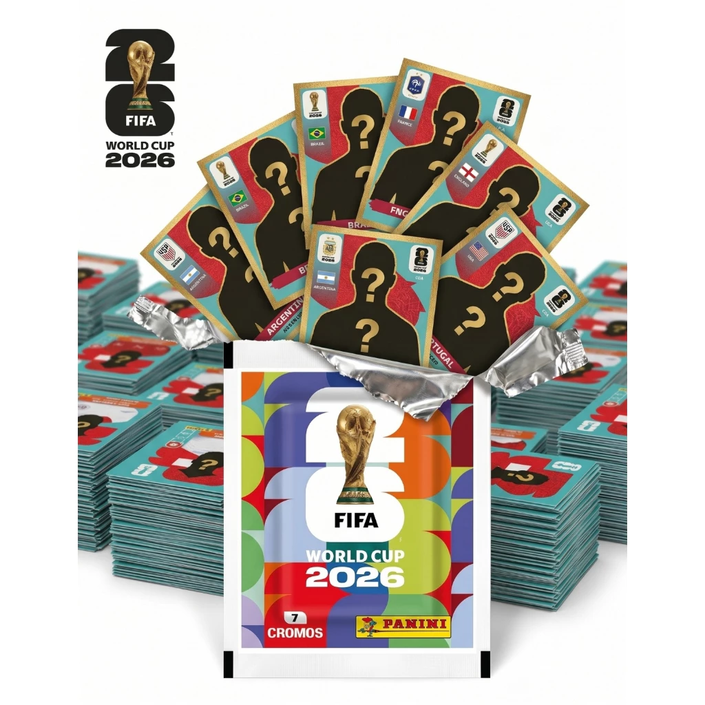 Kit Álbum Copa Do Mundo Fifa 2026 + 35 Figurinhas Panini Coleção Oficial Mundial World Cup - Imagem 4