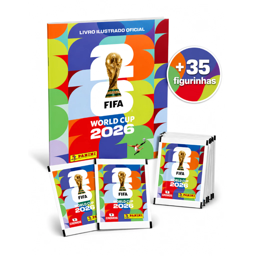 Kit Álbum Copa Do Mundo Fifa 2026