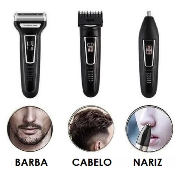 Máquina De Barbear e Aparador