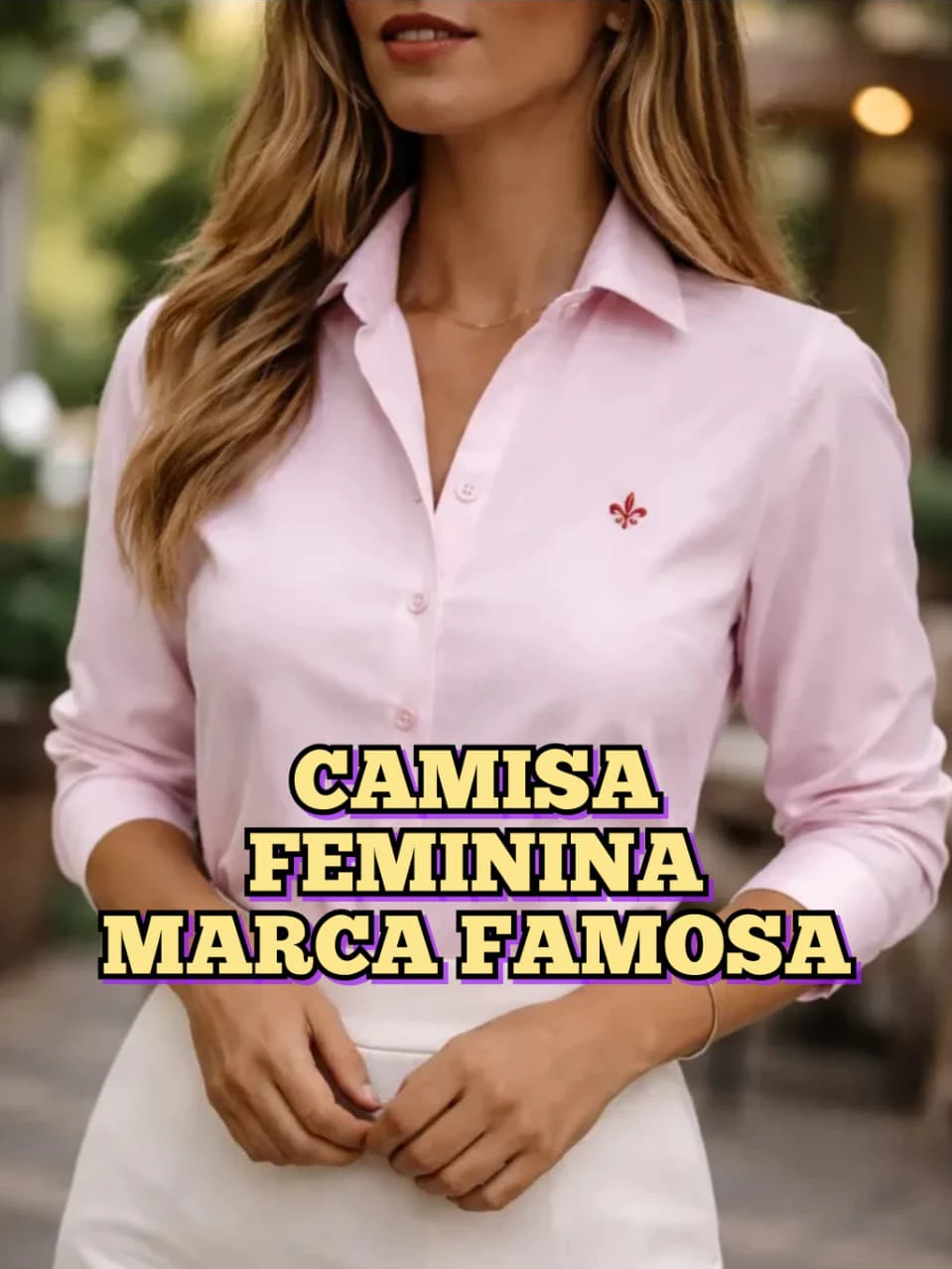Marca Famosa Camisa OUTLET Feminina - Duda - Camisete - Manga Longa