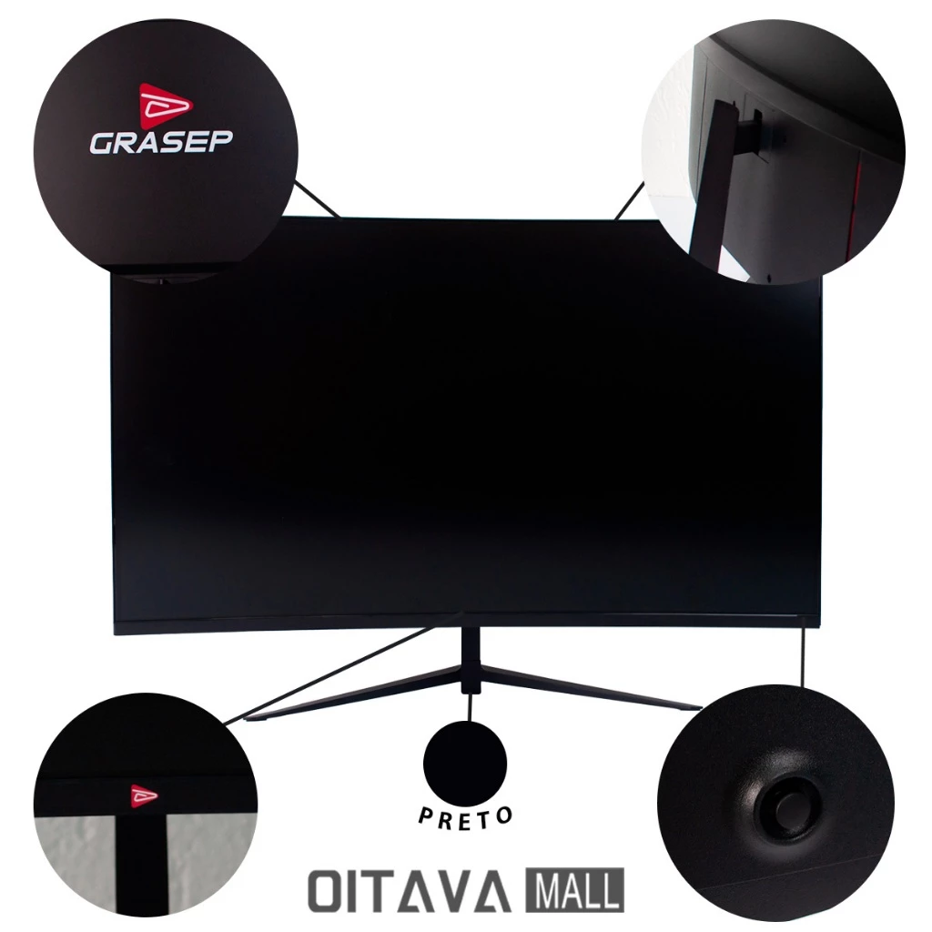 Monitor Gaming Serie Tela Led Reta/Curva 34 - Imagem 3