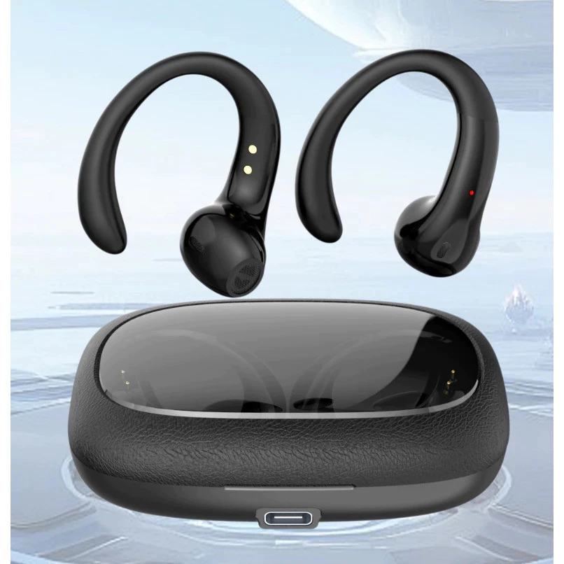 OWS-15 Fones De Ouvido Sem Fio Bluetooth Fone Com Microfones Alta Fidelidade Som Estéreo Toque Inteligente Esportes - Imagem 2
