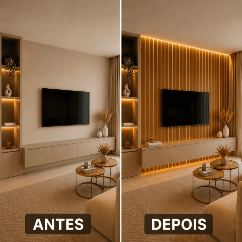 Placas Painel Ripado