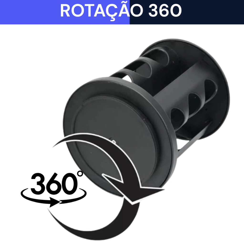 Porta Temperos Profissional Giratório 9 Potes Vidro Tampa Dosadora Condimentos PROMOÇÃO LIMITADA - Imagem 7