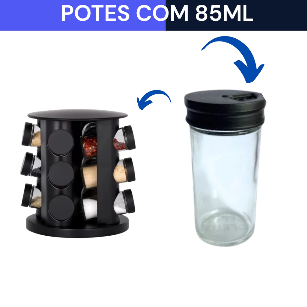 Porta Temperos Profissional