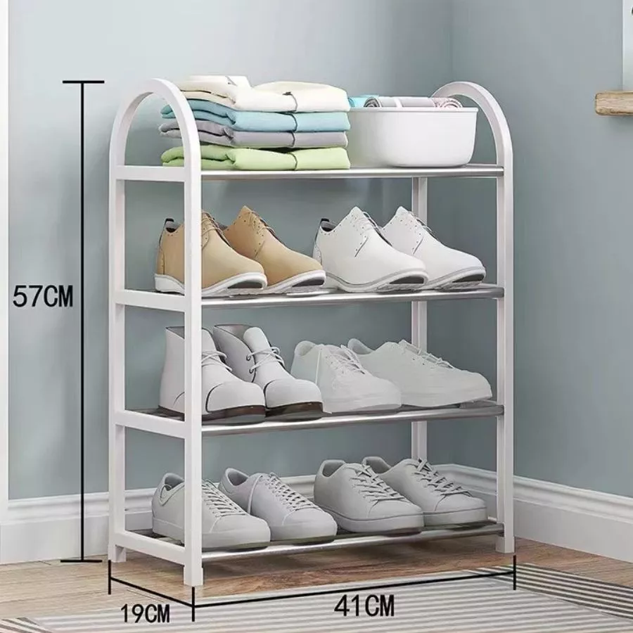 Sapateira 4 ou 5 Andares Multiuso Desmontável Organizadora Multiuso Sapatos Livros Brinquedos - Imagem 5