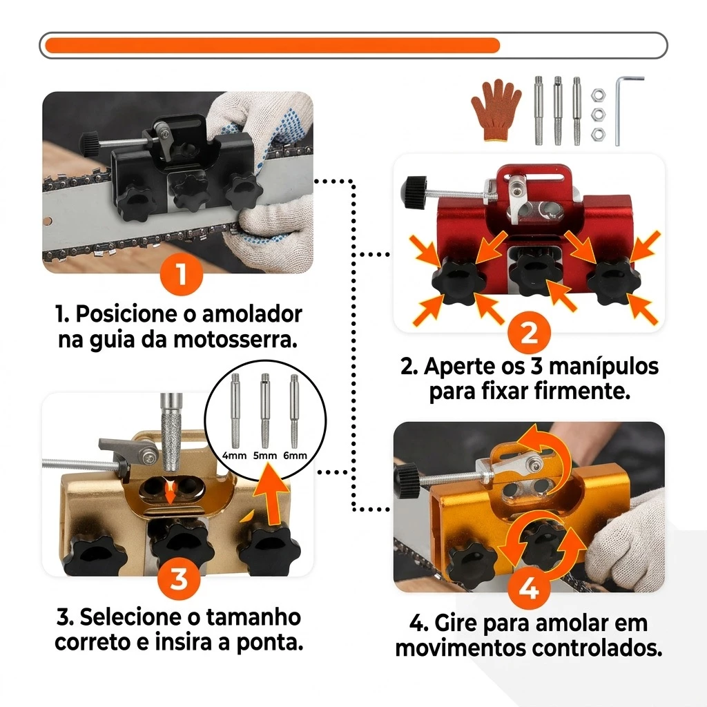 Afiador de Corrente Manual