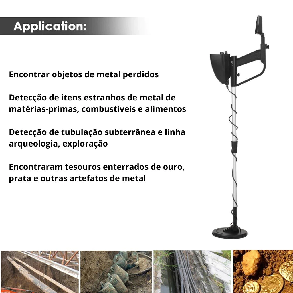 Detector De Metais Profissional
