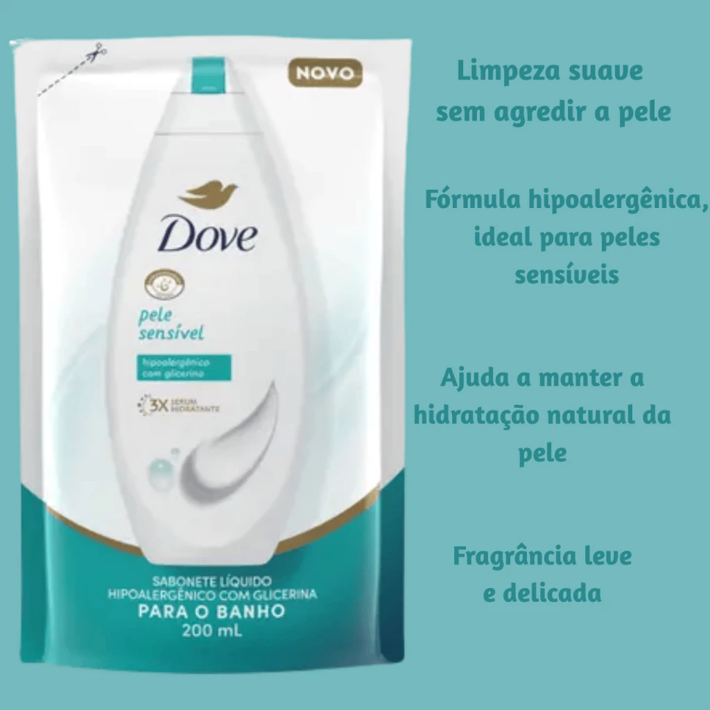 Kit 2 Refil Sabonete Liquido