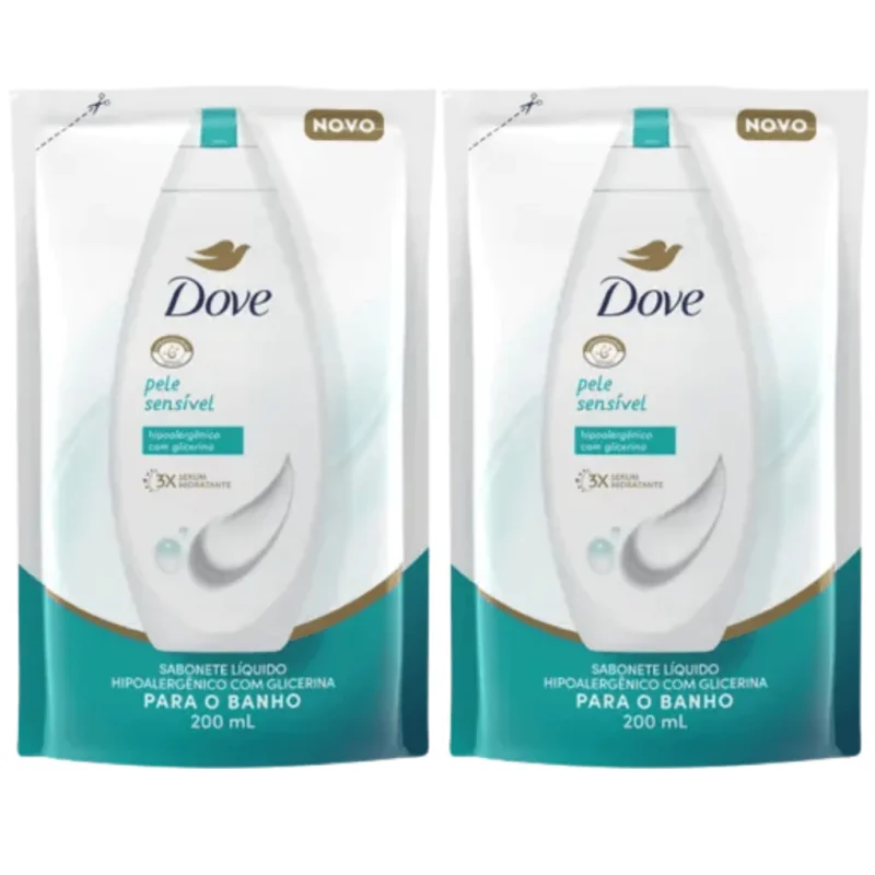 Kit 2 Refil Sabonete Liquido