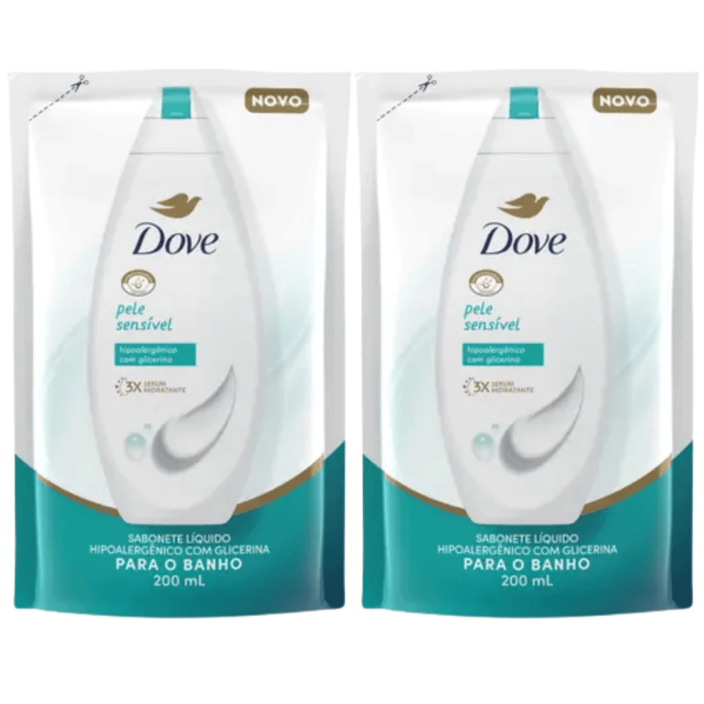 Kit 2 Refil Sabonete Liquido
