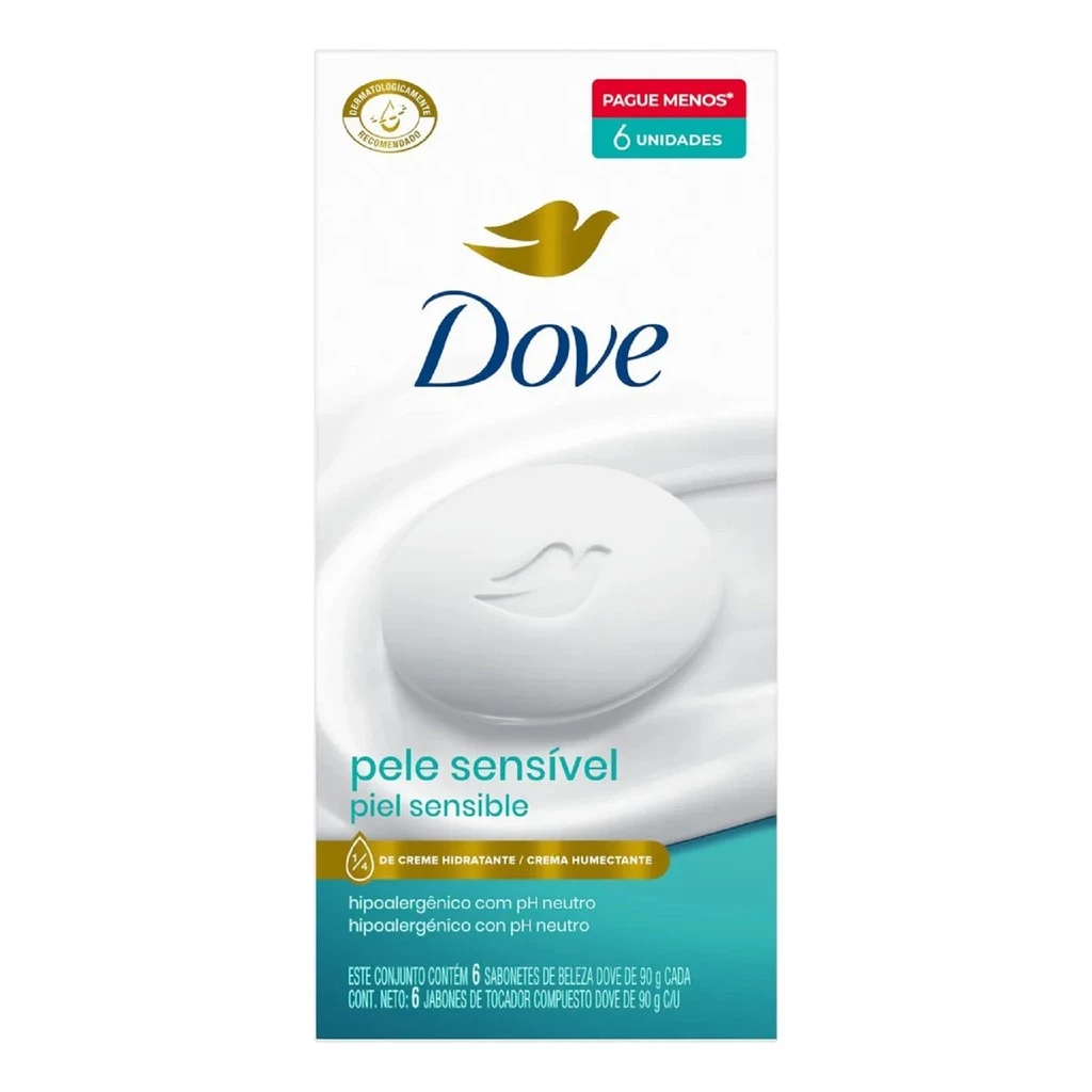 Kit Sabonete Dove C6 Unidades