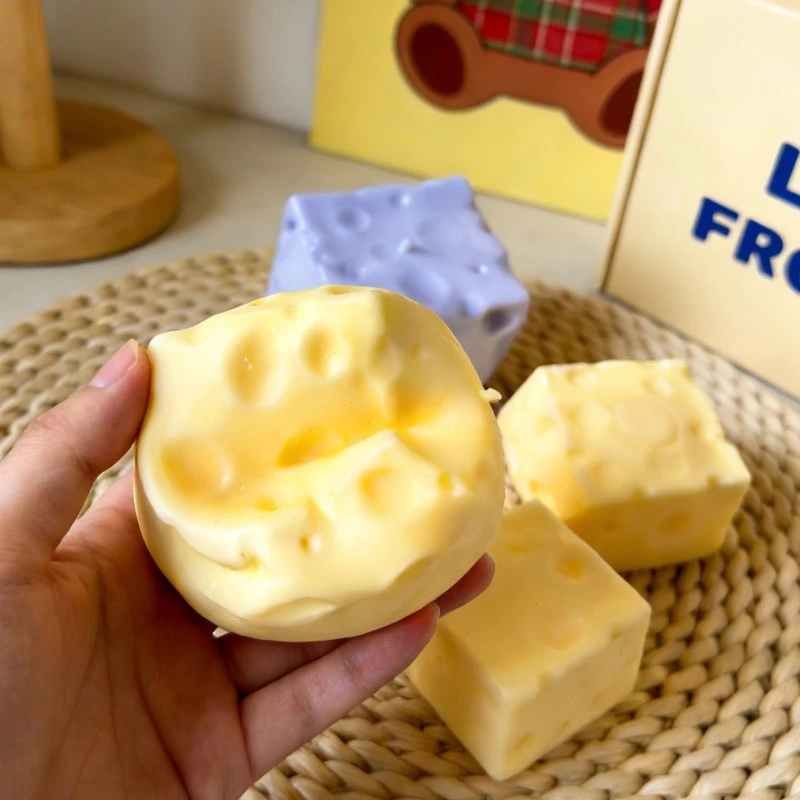 Brinquedo Antiestresse Squishy De Queijo